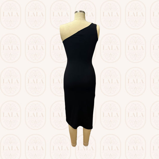 One Shoulder Practice Dress - Latin or Rhythm